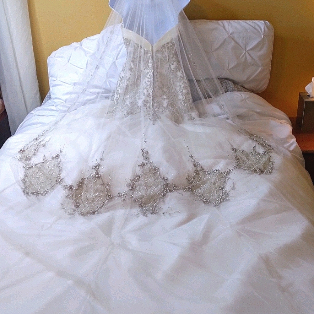 OBO🤍Maggie Sottero Bridal Gown and Veil